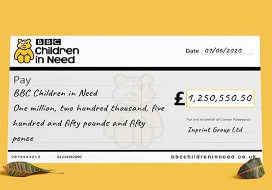 Giant Cheque Design
